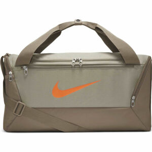Nike BRASILIA S DUFF Športová taška, kaki, veľkosť UNI
