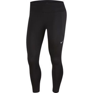 Nike FAST CROP W Dámske bežecké legíny, čierna, veľkosť M