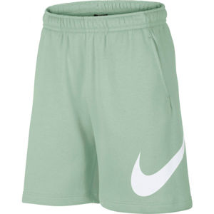 Nike SPORTSWEAR CLUB Pánske šortky, zelená, veľkosť L