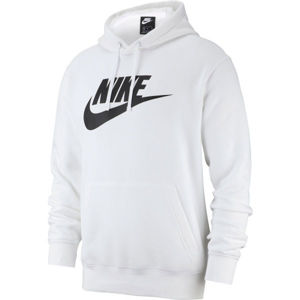 Nike NSW CLUB HOODIE PO BB GX M Pánska mikina, biela, veľkosť M