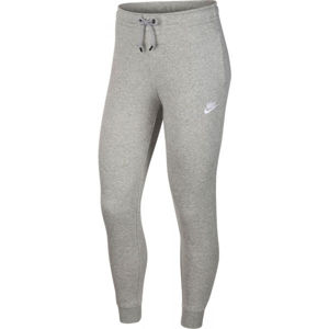 Nike NSW ESSNTL PANT REG FLC W Dámske nohavice, sivá, veľkosť XS