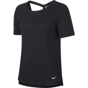 Nike DRY SS TOP ELASTIKA W čierna XS - Dámske tričko