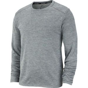 Nike PACER TOP CREW šedá S - Pánske bežecké tričko