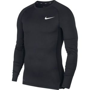 Nike NP TOP LS TIGHT M čierna XL - Pánske tričko s dlhým rukávom