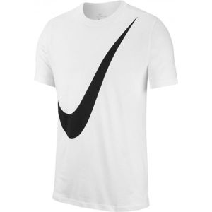 Nike NSW SS TEE SWOOSH 1 biela S - Pánske tričko
