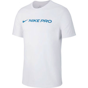 Nike DRY TEE NIKE PRO M biela XL - Pánske športové tričko