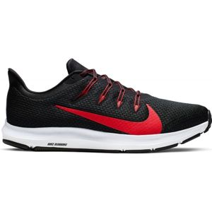Nike QUEST 2 Pánska bežecká obuv, čierna,červená,biela, veľkosť 42
