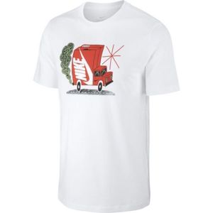 Nike NSW SS TEE SSNL APP 1 M biela S - Pánske tričko
