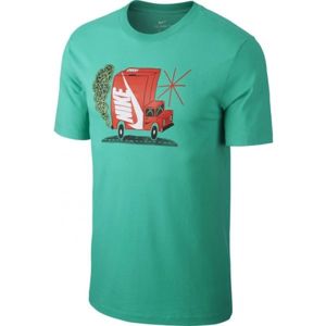 Nike NSW SS TEE SSNL APP 1 M zelená M - Pánske tričko