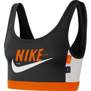 Nike SWOOSH ICNCLSH BRA PAD čierna XL - Dámska športová podprsenka