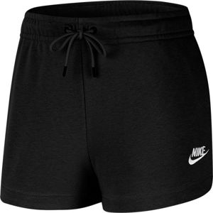 Nike NSW ESSNTL SHORT FT W Dámske športové šortky, čierna, veľkosť XS