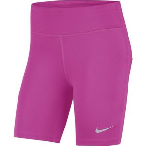 Nike FAST SHORT 7IN W ružová S - Dámske bežecké šortky