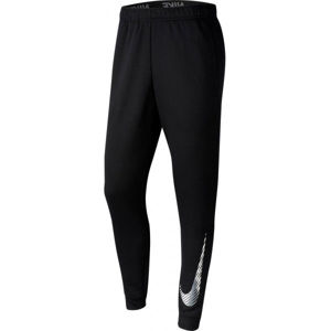 Nike DRY PANT TAPER FLC GFX M čierna 2xl - Pánske tréningové nohavice