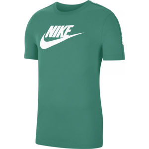 Nike NSW HYBRID SS TEE M zelená XL - Pánske tričko