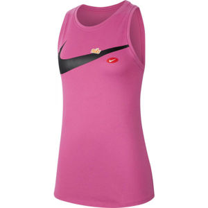 Nike DRY TOM TANK DFC JDIY W ružová S - Dámske tréningové tielko