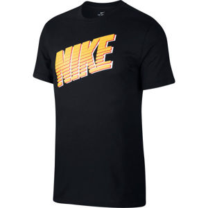 Nike NSW TEE NIKE BLOCK M čierna S - Pánske tričko