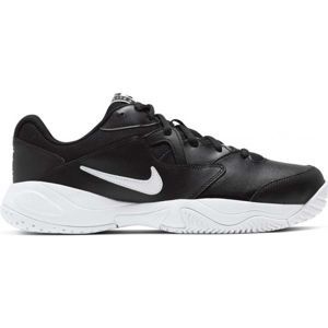 Nike COURT LITE 2 Pánska tenisová obuv, čierna,biela, veľkosť 44.5