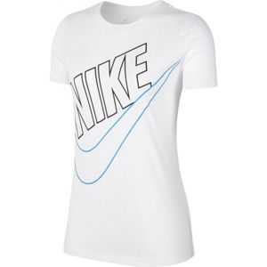 Nike NSW TEE PREP FUTURA W biela L - Dámske tričko