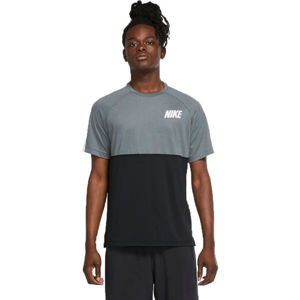 Nike TOP SS HPR DRY MC M Pánske tréningové tričko, čierna, veľkosť
