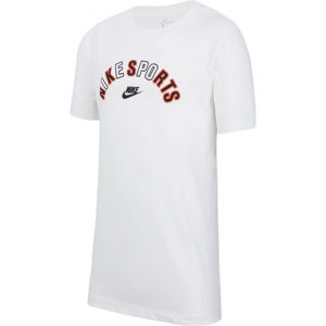 Nike NSW TEE GET OUTSIDE 2 B biela S - Chlapčenské tričko