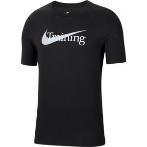 Nike DFC TEE SW TRAINING čierna M - Pánske tréningové tričko