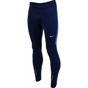 Nike DF ESSENTIAL TIGHT modrá S - Pánske bežecké nohavice