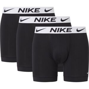 Nike DRI-FIT ESSEN MICRO BOXER BRIEF 3PK Pánske boxerky, čierna, veľkosť M