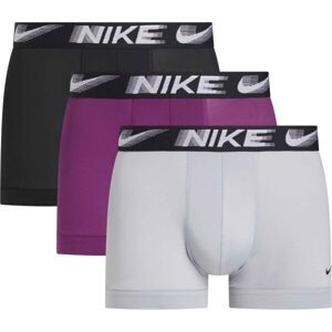 Nike TRUNK 3PK Pánska spodná bielizeň, fialová, veľkosť XL