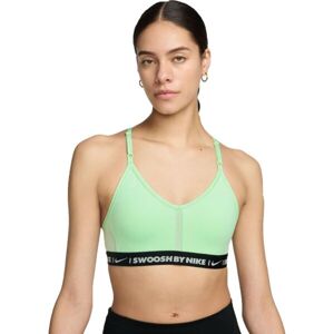 Nike DRI-FIT INDY Dámska športová podprsenka, svetlo zelená, veľkosť
