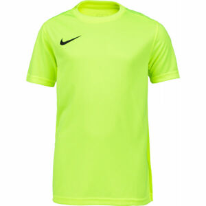 Nike DRI-FIT PARK 7 JR Detský futbalový dres, reflexný neón, veľkosť M