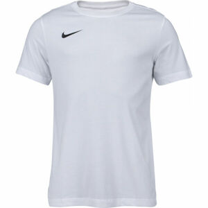 Nike DIR-FIT PARK Pánske futbalové tričko, biela, veľkosť XXL