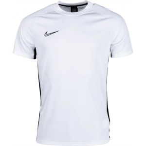 Nike DRY ACDMY TOP SS biela L - Pánske futbalové tričko