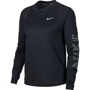 Nike DRY MILER LS GX W čierna XS - Dámske bežecké tričko