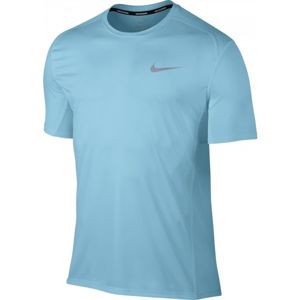 Nike DRY MILER TOP SS modrá XL - Pánske bežecké tričko