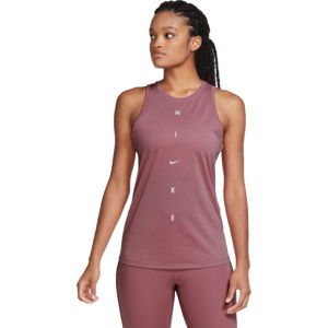 Nike DRY TANK DB GET FIT W ružová XL - Dámske tréningové tričko