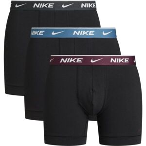 Nike EDAY COTTON STRETCH Pánske boxerky, čierna, veľkosť S