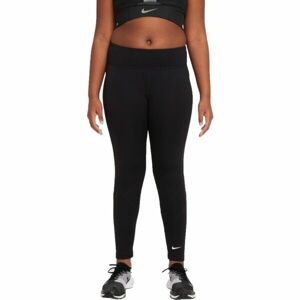 Nike DF ONE TIGHT G Dievčenské legíny, čierna, veľkosť L