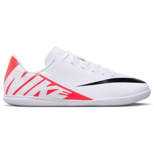 Nike JR MERCURIAL VAPOR 15 CLUB IC Detská halová obuv, biela, veľkosť 38.5