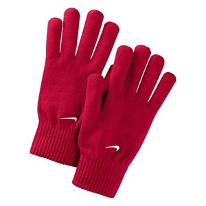 Nike KNITTED GLOVES červená XS/S - Pletené rukavice