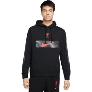 Nike LFC M NSW CLUB HOODIE PO BB AW Pánska mikina, čierna, veľkosť 2XL