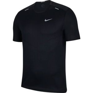 Nike DF RISE 365 SS Pánske bežecké tričko, čierna, veľkosť M