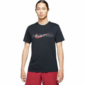 Nike Pánske tréningové tričko Pánske tréningové tričko, čierna, veľkosť S