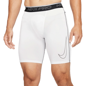 Nike NP DF SHORT LONG M Pánske športové šortky, biela, veľkosť S