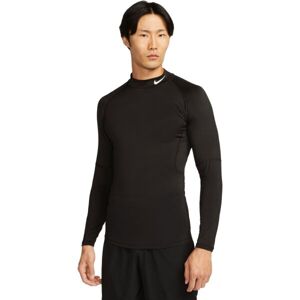 Nike DRI-FIT Pánske termo tričko, čierna, veľkosť S