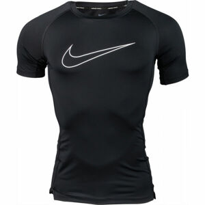 Nike NP DF TIGHT TOP SS M Pánske tréningové tričko, čierna, veľkosť XXL
