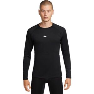 Nike PRO Pánske termo tričko, čierna, veľkosť XL