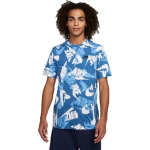 Nike NSW ESS+ SPORT 3 TEE M Pánske tričko, modrá, veľkosť XXL