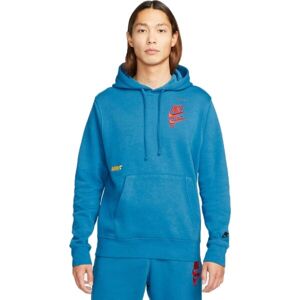 Nike M NSW SPE+BB PO HOODIE MF Pánska mikina, modrá, veľkosť XL