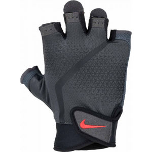 Nike EXTREME FITNESS GLOVES Pánske fitness rukavice, tmavo sivá, veľkosť M