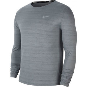 Nike DRI-FIT MILER  M - Pánske bežecké tričko s dlhým rukávom